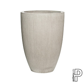 Кашпо BEN Ridged Pottery Pots Нидерланды, материал файберстоун